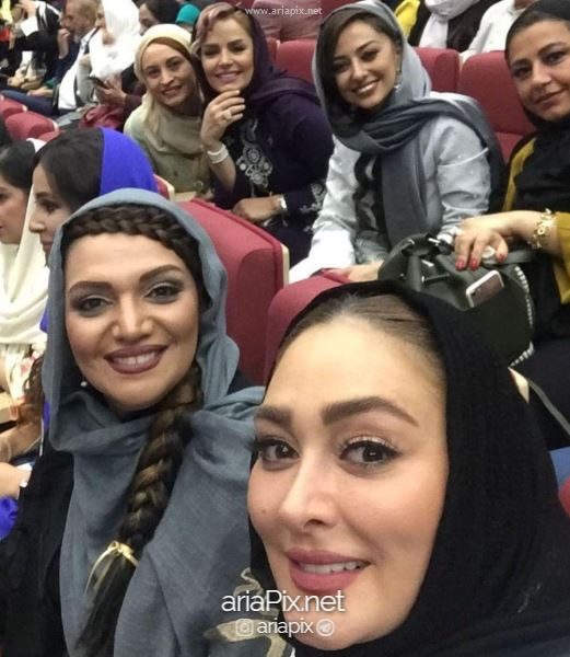 بازیگران زن در جشن حافظ
