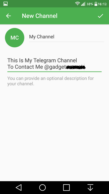 ساخت کانال تلگرام