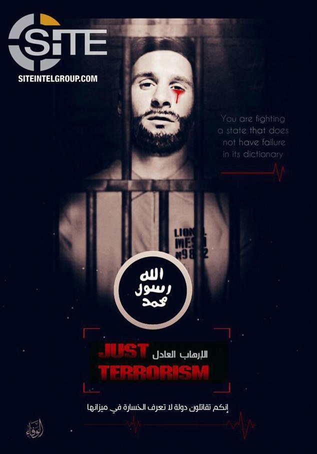 تهدید دوباره داعش: مسی و رونالدو را در مسکو می کشیم! +تصاویر